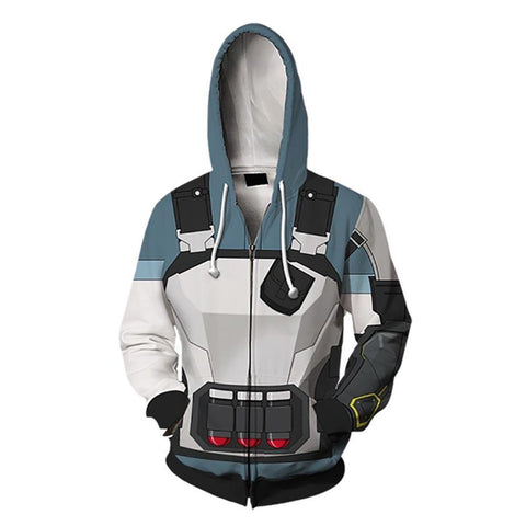 Image of Valorant 3D Print Zipper Up Sweatshirt Hoodie