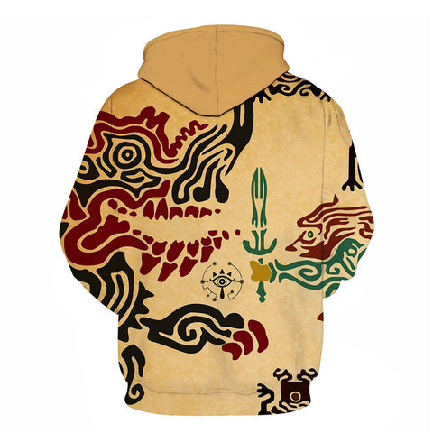 Image of The Legend of Zelda Anime 3D Print Hoodies Pullover