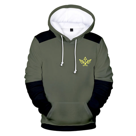 Image of Game The Legend of Zelda 3D Print Hoodie - Casual Sweatshirts Streetwear