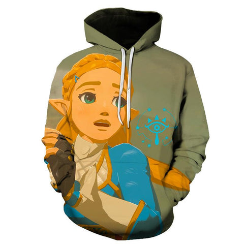 Image of The Legend of Zelda Anime 3D Print Hoodies Sweatshirts