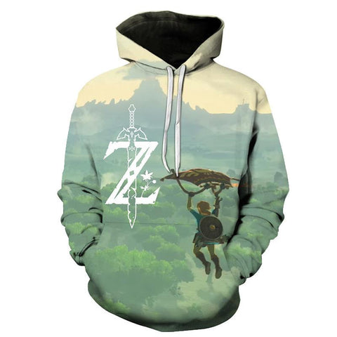 Image of The Legend of Zelda Anime 3D Print Hoodies Sweatshirts