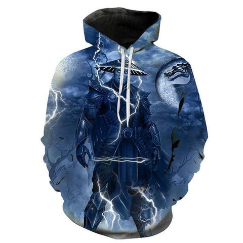 Image of Mortal Kombat Hoodies - Game Streetwear 3D Print Pullover