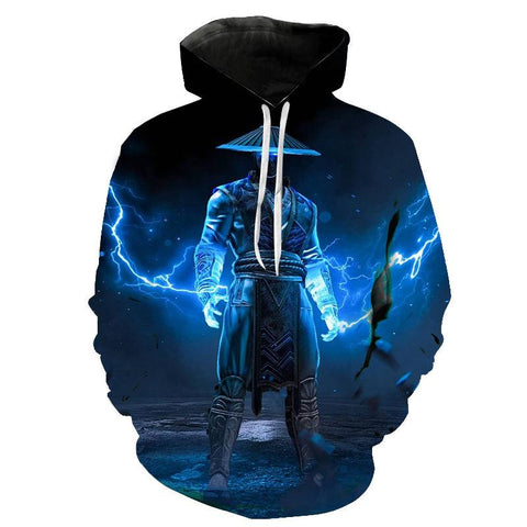 Image of Mortal Kombat Hoodies - Game Streetwear 3D Print Pullover