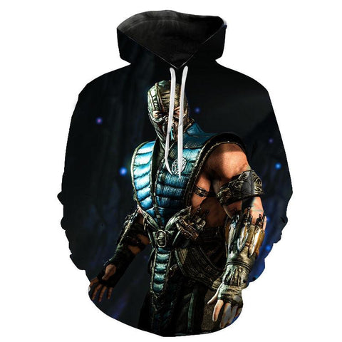 Image of Game Mortal Kombat Hoodies - Unisex Kitana 3D Printed Sweatshirt