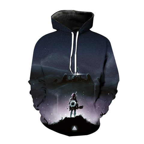 Image of Popular Game Hoodies - The Legend Of Zelda 3D Print Hooded Sweatshirt