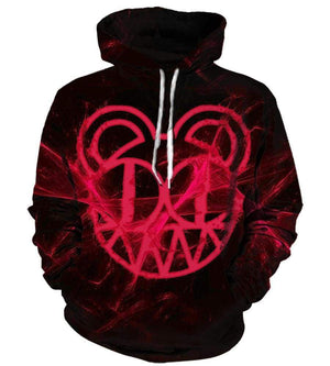 Radiohead Hoodies - Pullover Red Hoodie