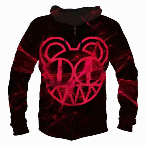 Image of Radiohead Hoodies - Pullover Red Hoodie