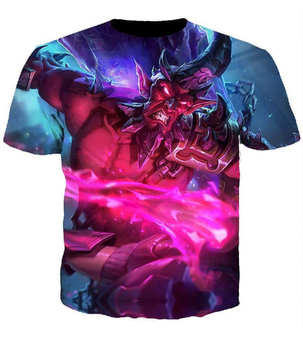 Image of League Of Legend Ryze Hoodies - Pullover Pink Hoodie