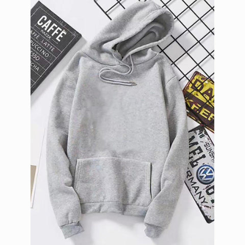 Image of Women's Hoodie Solid Colored Casual Hoodie