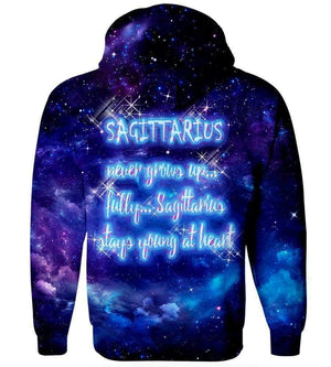 Sagittarius/Horoscope - 3D Hoodie, Zip-Up, Sweatshirt, T-Shirt