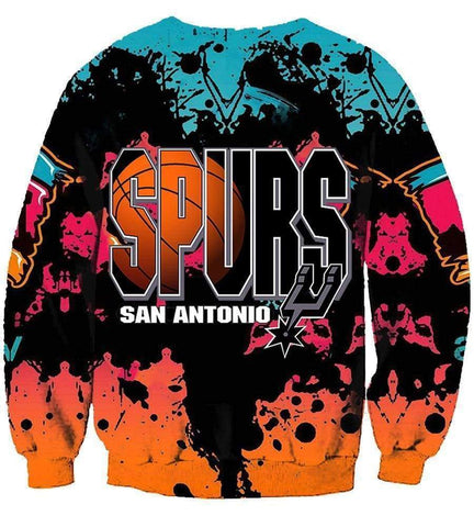 Image of San Antonio Spurs Hoodies - Pullover Yellow Hoodie