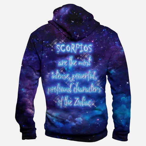 Image of Scorpio/Horoscope - 3D Hoodie, Zip-Up, Sweatshirt, T-Shirt