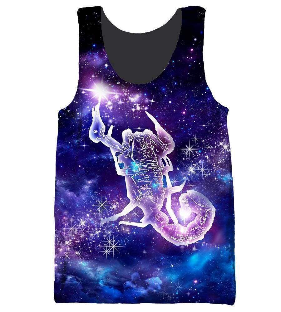 Scorpio/Horoscope - 3D Hoodie, Zip-Up, Sweatshirt, T-Shirt