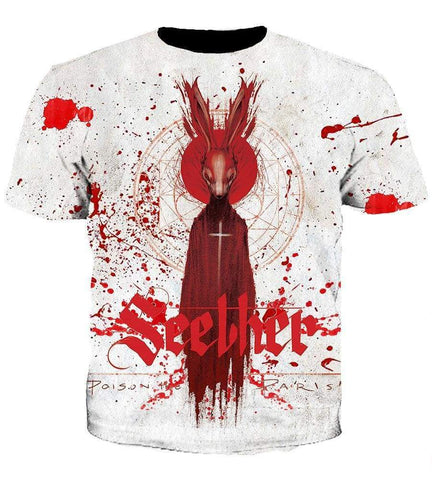 Image of Seether Hoodies - Pullover White Hoodie