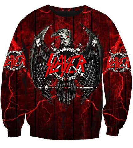 Image of Slayer Hoodies - Pullover Red Hoodie