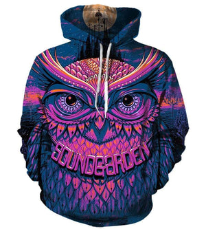 Soundgarden Hoodies - Pullover Pink Hoodie