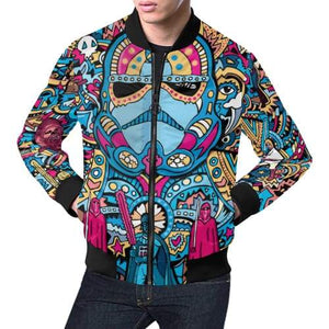 Star Wars Bomber Jackets - Zip Up Colorful Jacket