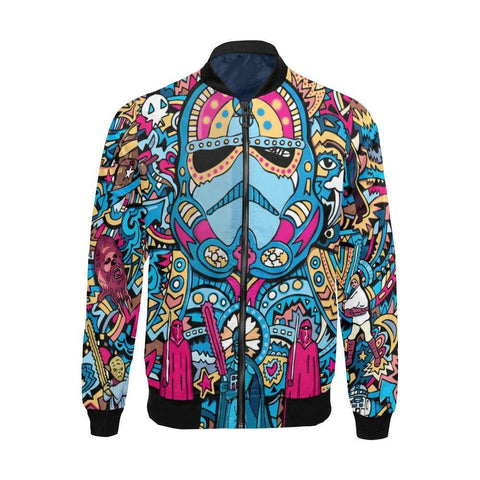 Image of Star Wars Bomber Jackets - Zip Up Colorful Jacket