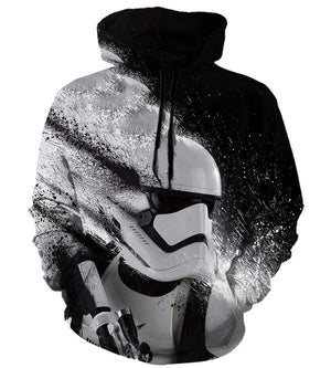 Star Wars Stormtrooper Hoodies - Pullover Black Hoodie