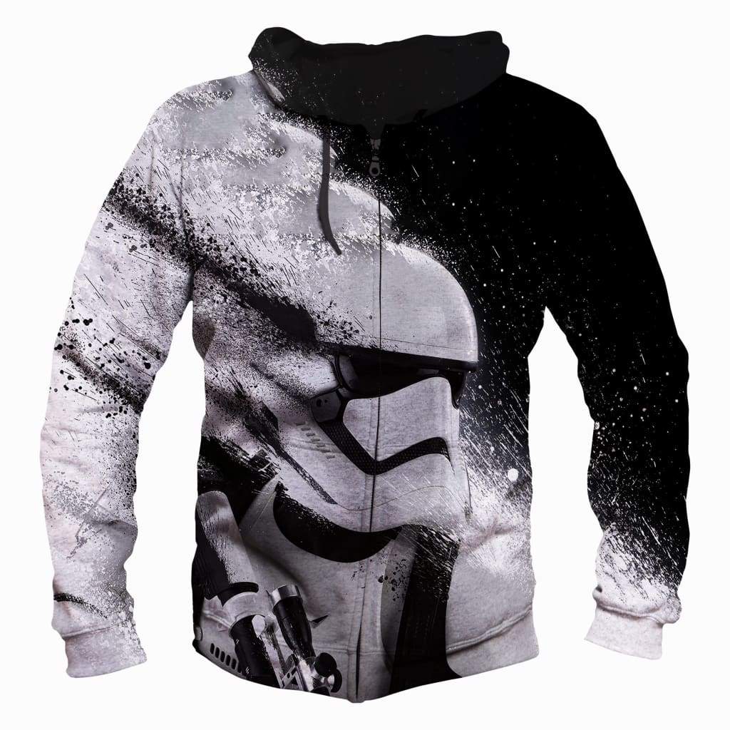 Star Wars Stormtrooper Hoodies Pullover Black Hoodie TopWear