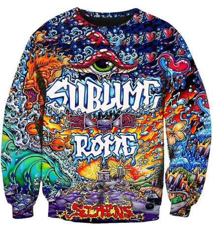 Image of Sublime Hoodies - Pullover Colorful Hoodie