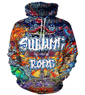 Sublime Hoodies - Pullover Colorful Hoodie