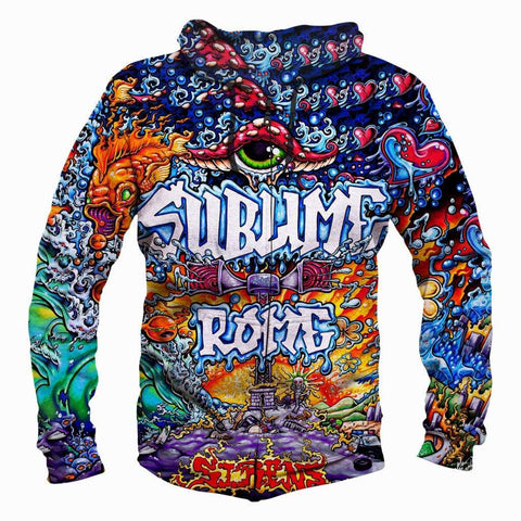 Image of Sublime Hoodies - Pullover Colorful Hoodie