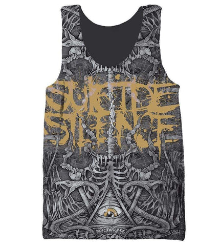 Image of Suicide Silence Hoodies - Pullover Grey Hoodie