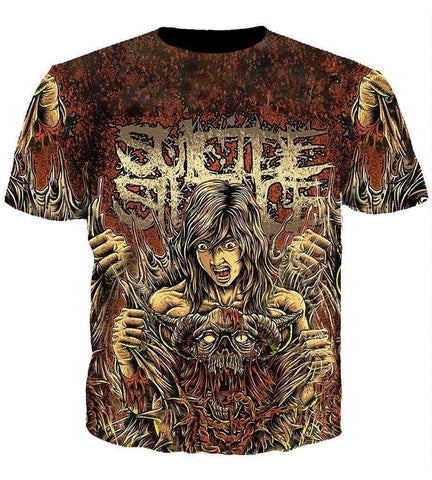 Image of Suicide Silence Hoodie - Pullover Red Hoodie