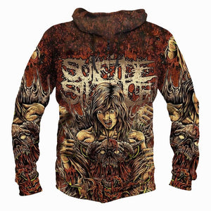 Suicide Silence Hoodie - Pullover Red Hoodie