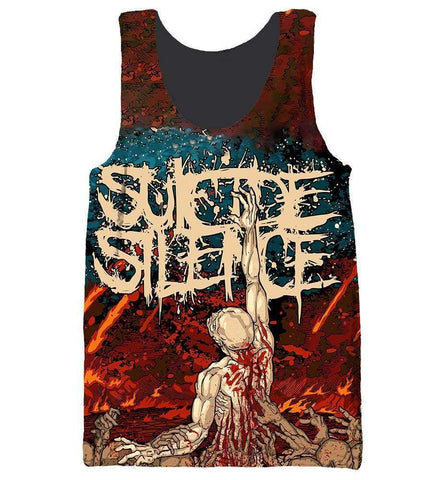 Image of Suicide Silence Hoodies - Pullover Black Hoodie