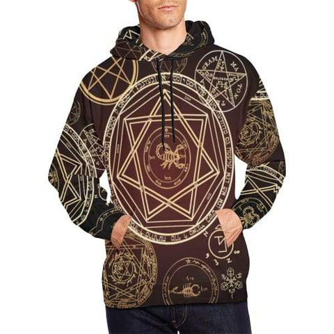 Image of Funny Supernatural Hoodies - Pullover Black Hoodie