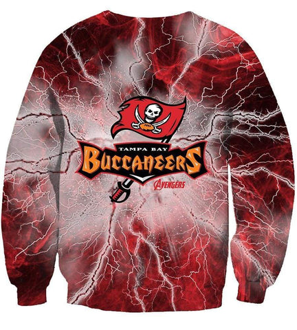 Image of The Avengers Tampa Bay Buccaneers Hoodie - Pullover Red Hoodie