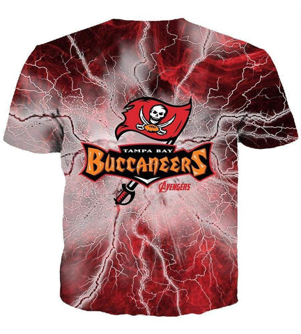 Image of The Avengers Tampa Bay Buccaneers Hoodie - Pullover Red Hoodie