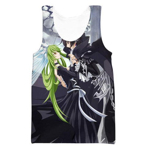 Image of Code Geass Lelouch And CC Hoodies - Pullover Cool Hoodie