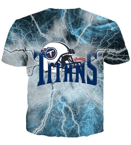 Image of The Avengers Tennessee Titans Hoodies - Pullover Blue Hoodie