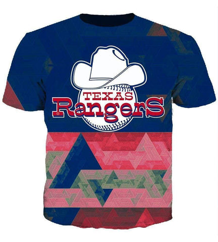 Image of Texas Rangers Hoodies - Pullover Blue Hoodie