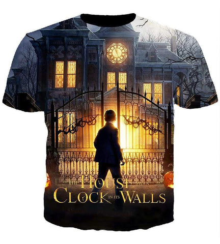 Image of The House With A Clock In Its Walls Hoodies - Pullover Black Hoodie