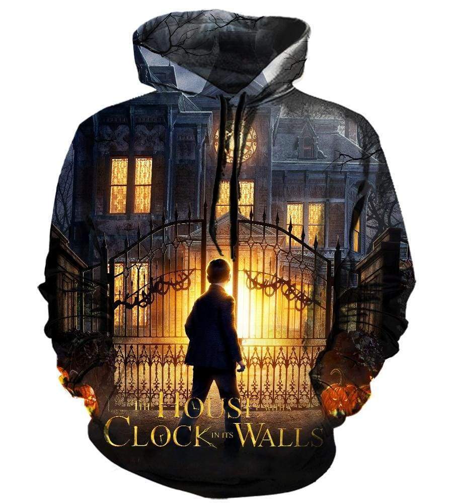 The House With A Clock In Its Walls Hoodies - Pullover Black Hoodie