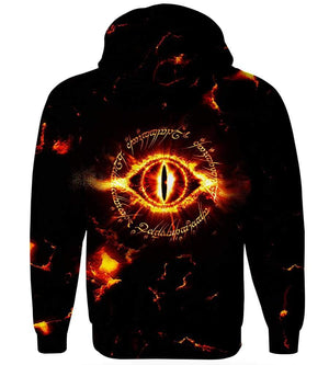 The Lord of The Rings Hoodies - Pullover Black Hoodie