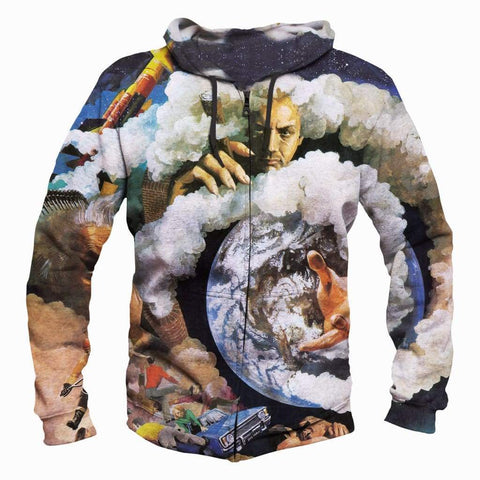 Image of The Moody Blues Hoodies - Pullover White Hoodie