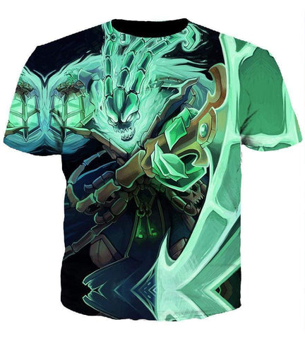 Image of League Of Legend Thresh Hoodies - Pullover Green Hoodie