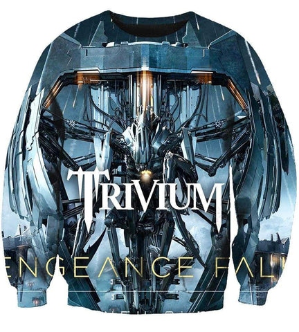 Image of Trivium Hoodies - Pullover Black Hoodie