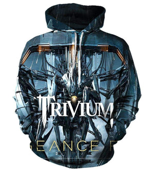 Trivium Hoodies - Pullover Black Hoodie