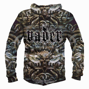 Vader Hoodies - Pullover Black Hoodie