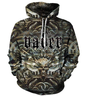 Vader Hoodies - Pullover Black Hoodie