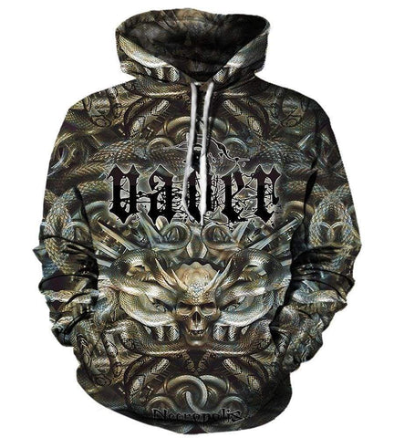 Image of Vader Hoodies - Pullover Black Hoodie