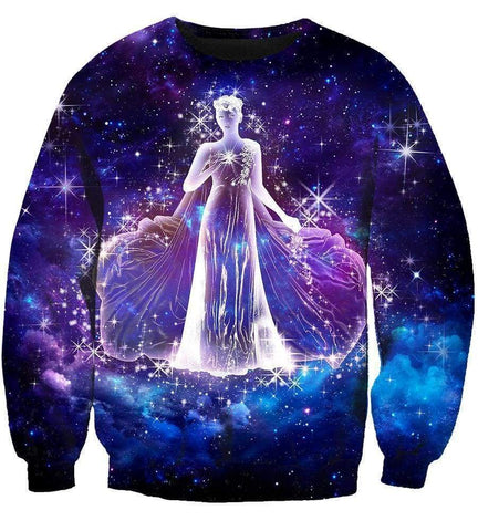 Image of Virgo Horoscope Hoodies - Pullover Black Hoodie