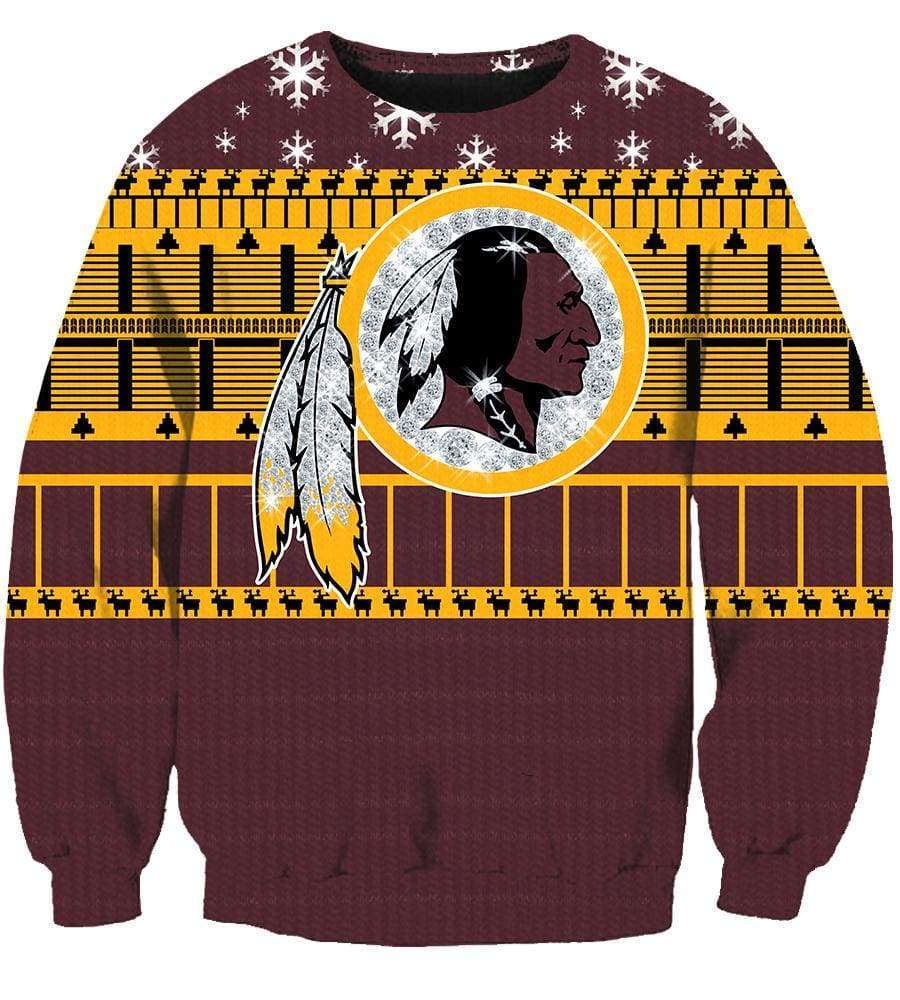 Washington redskins hot sale christmas sweater