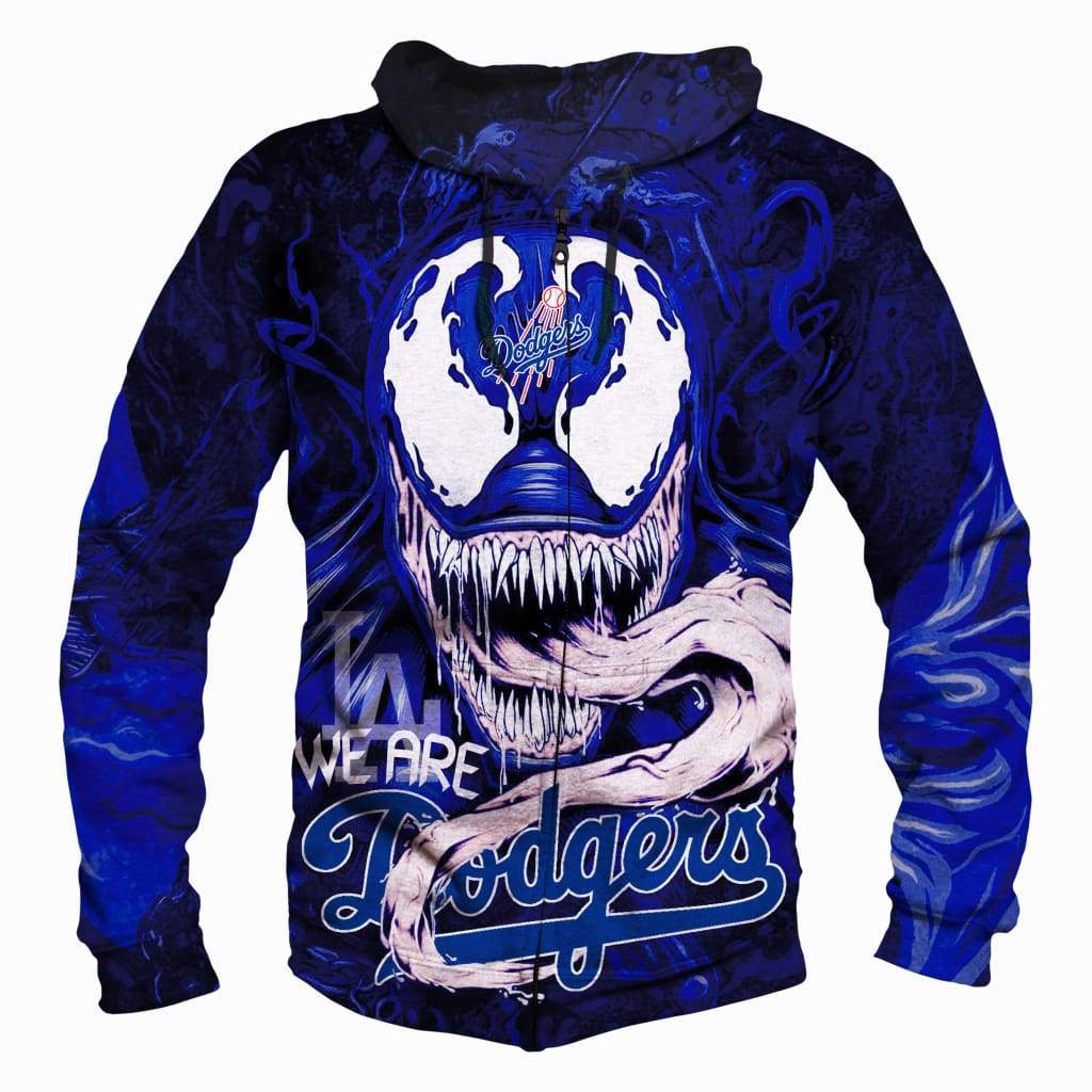 We are Dodgers Hoodies - Pullover Blue Hoodie